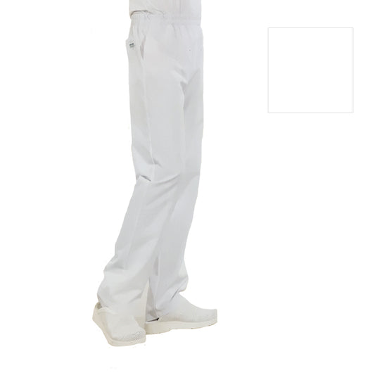 Pantalon Unisexe / 3010 / Polycoton / Blanc